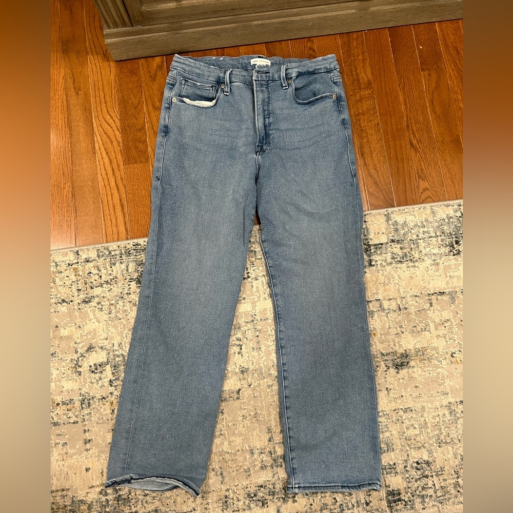 Good American Straight Legs - size 12